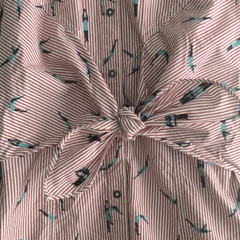 RARE Anthro Maeve Swimmers Midi Dress - Picture 2 of 5